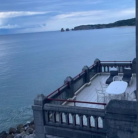 Apartamento Con Terraza Sobre El Mar Hendaya